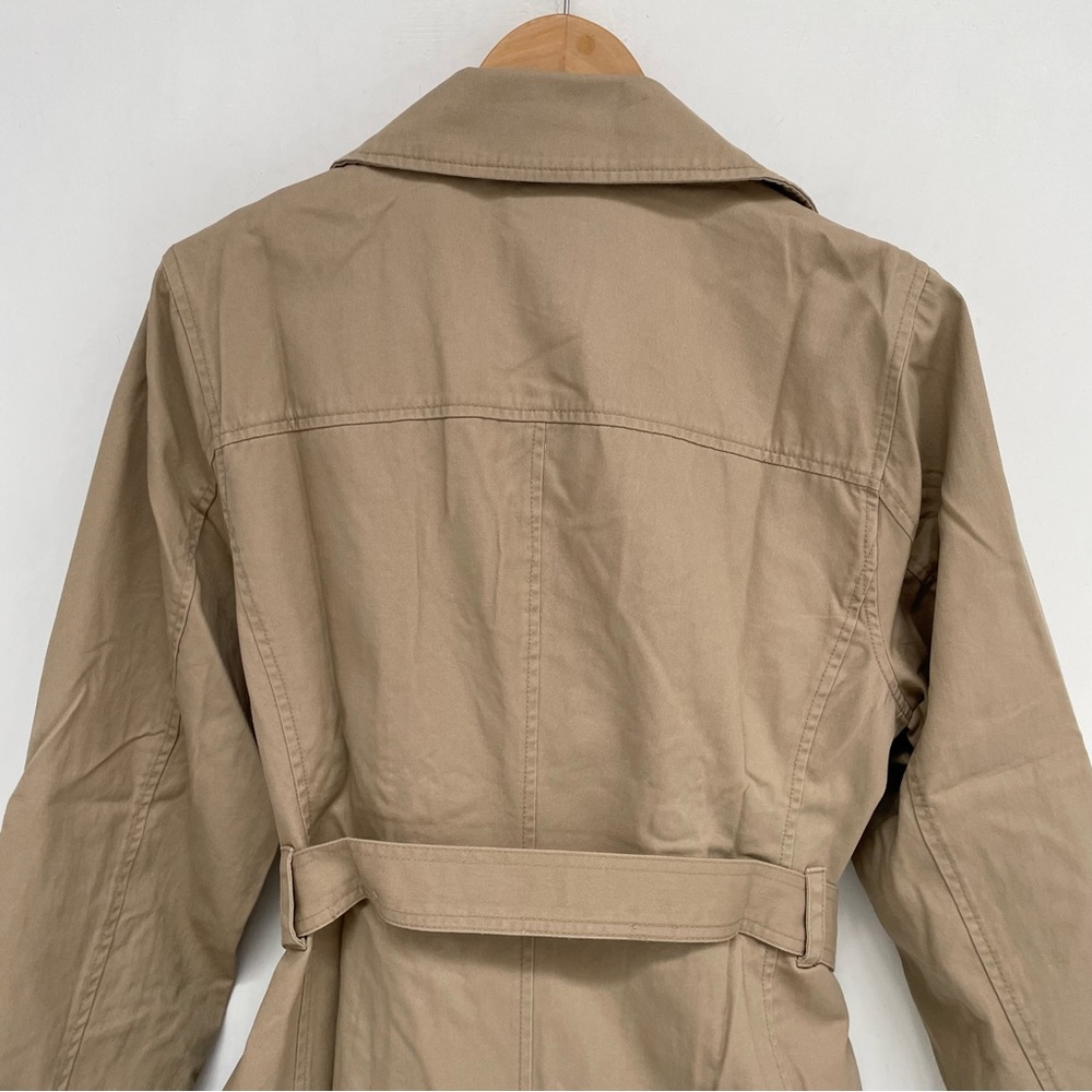 GAP Women's Beige Rain Trench Coat NWT Original Packaging - Picture 10 of 15